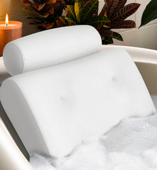 Everlasting Comfort, almohada de baño de lujo, ofrece apoyo para cabeza y cuello en casa