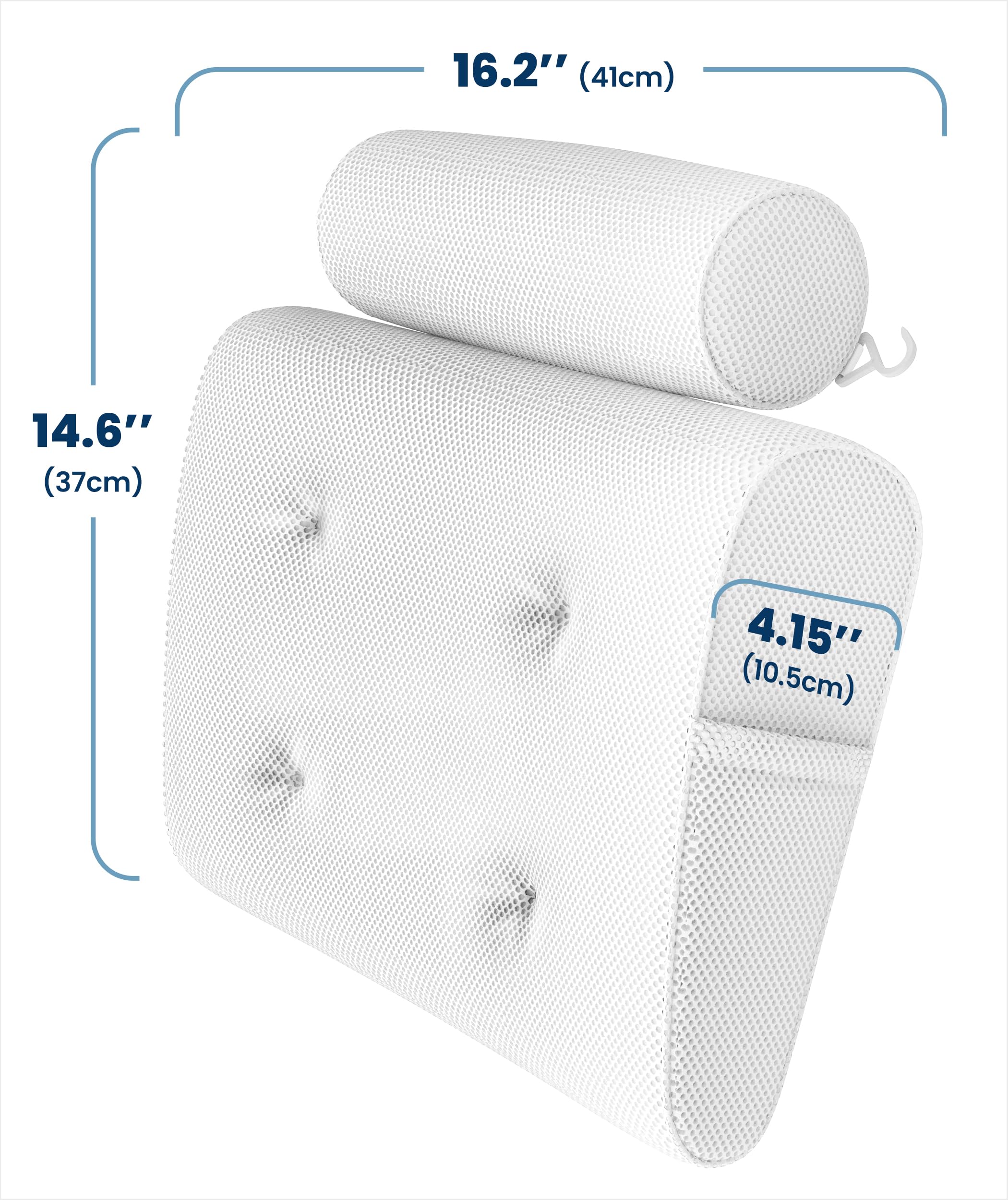 Everlasting Comfort, almohada de baño, complemento práctico y decorativo para el baño