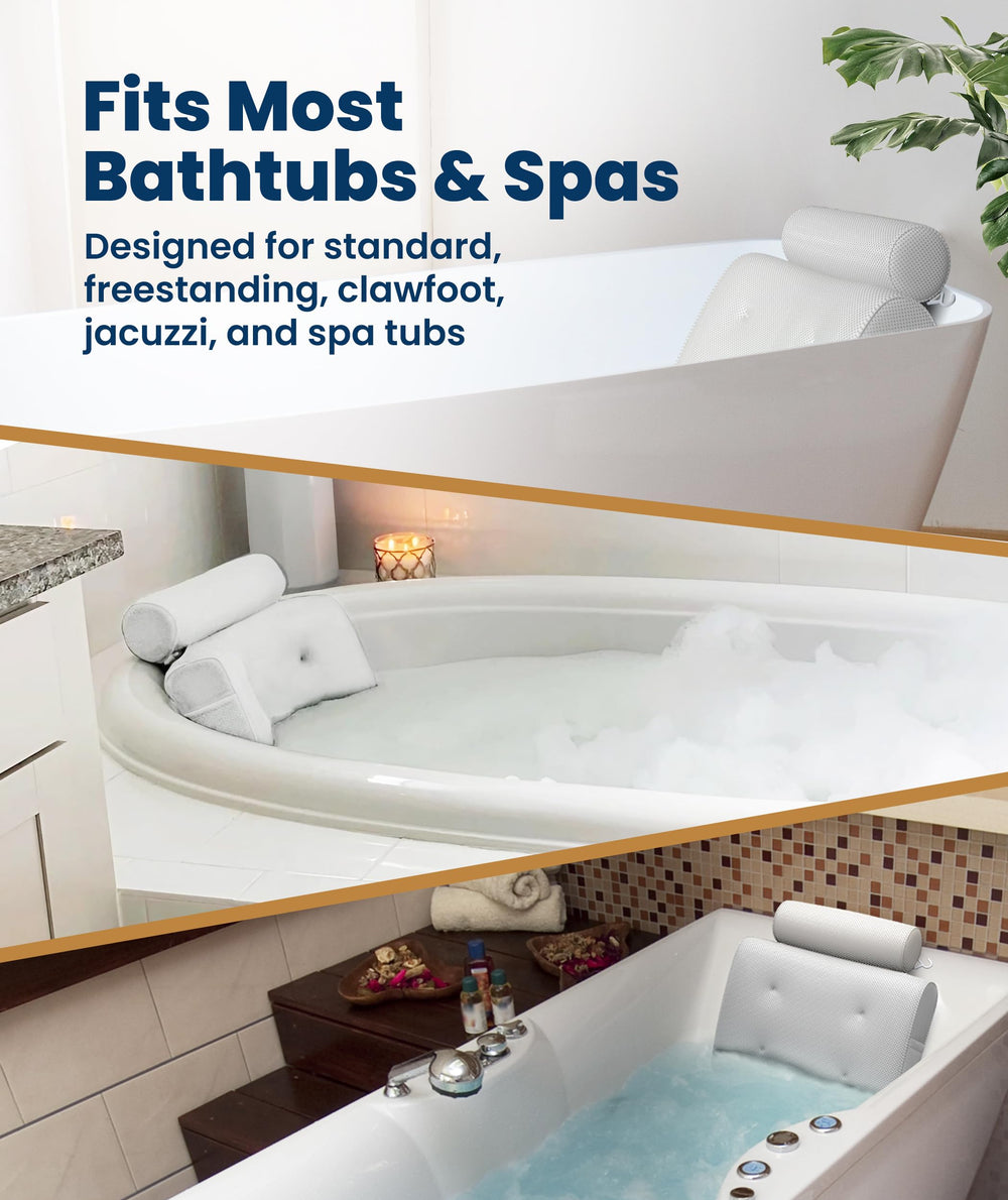 Everlasting Comfort, almohada de baño, gancho de secado rápido para secado fácil