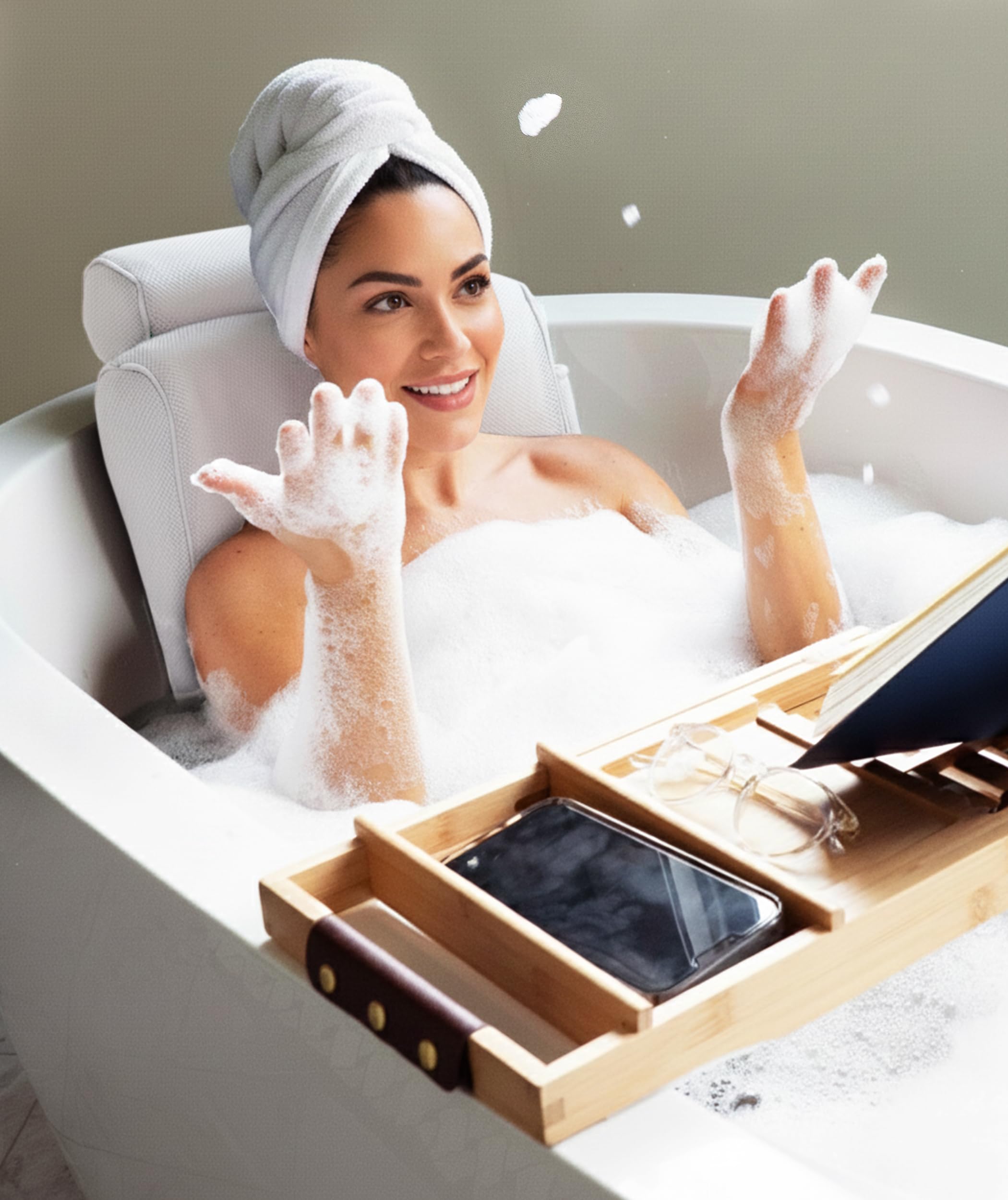Everlasting Comfort, almohada de baño, regalo ideal para cuidado personal