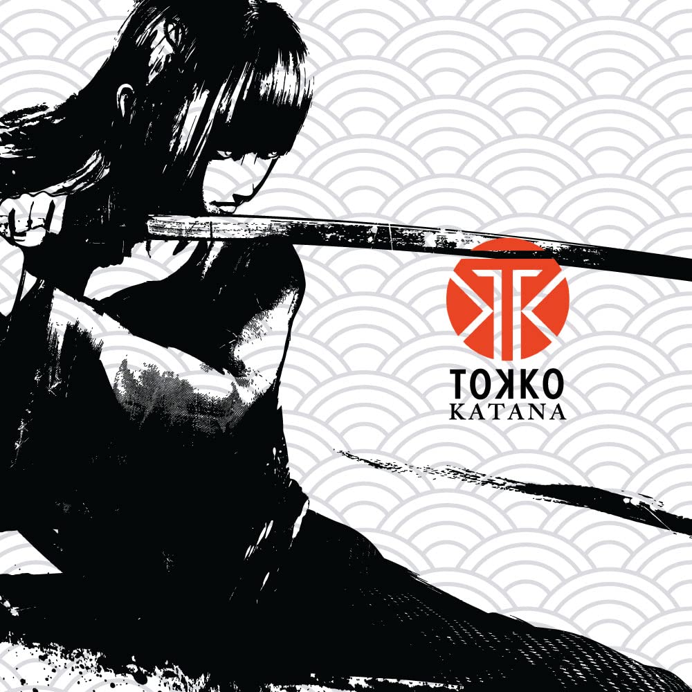 Everlong Tokko Katana Classic acero japonés 440C de alta durabilidad