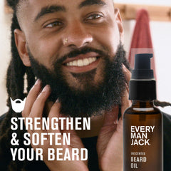 Ingredientes naturales: argán y karité suavizan la barba con Every Man Jack