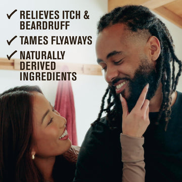 Every Man Jack aceite para barba, textura suave y brillo natural.