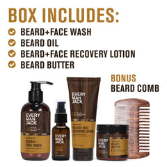 Every Man Jack aceite-barba: suaviza y acondiciona el vello facial