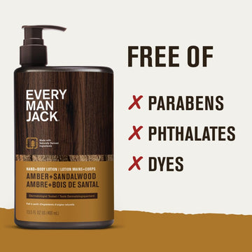Every Man Jack Amber Sándalo, uso diario, aroma masculino ligero.