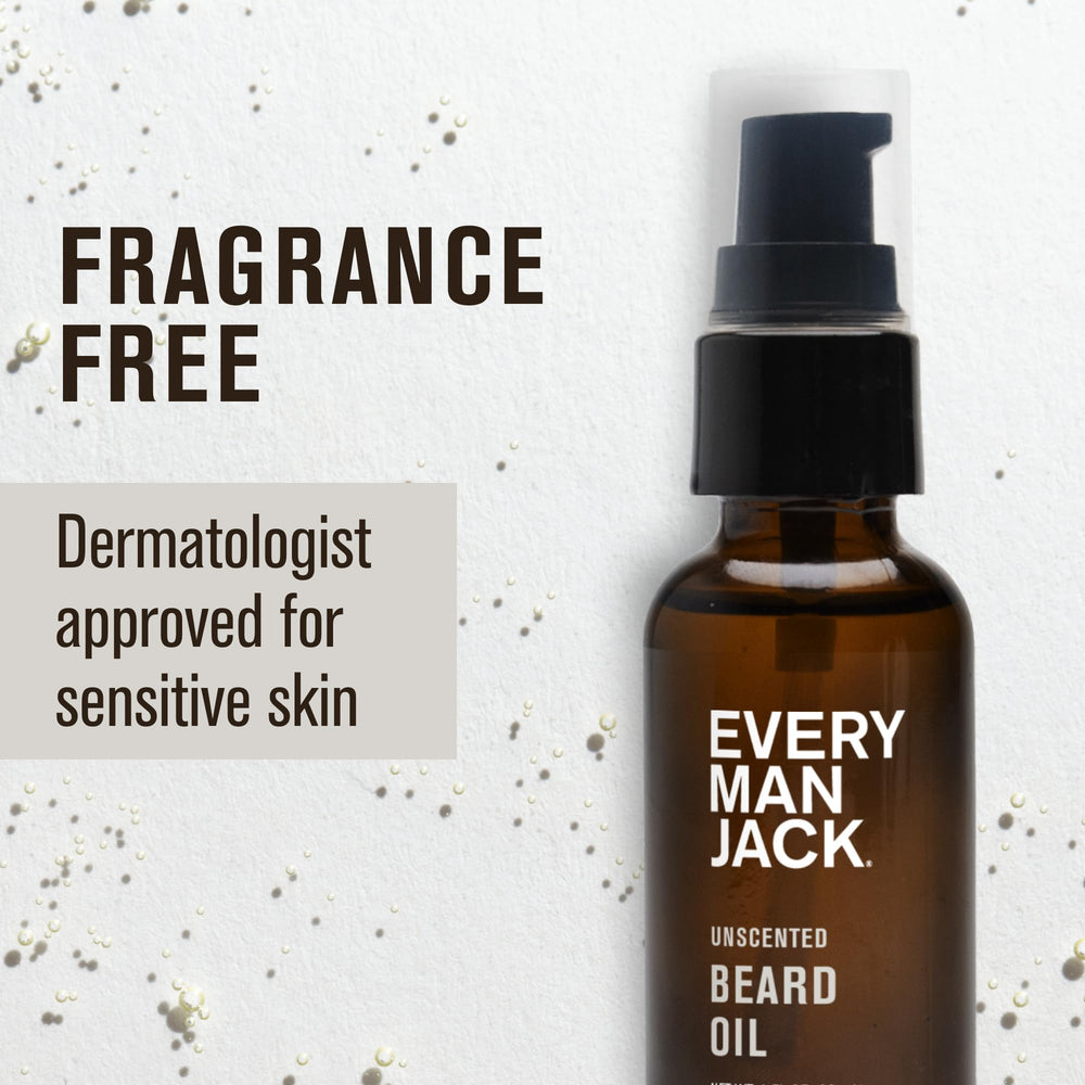 Aplicación diaria suave para barba con Every Man Jack