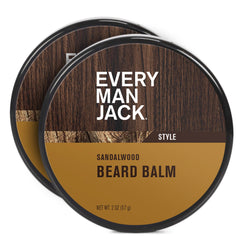 Every Man Jack Bálsamo para Barba Sandalwood: aplicación suave para estilo diario