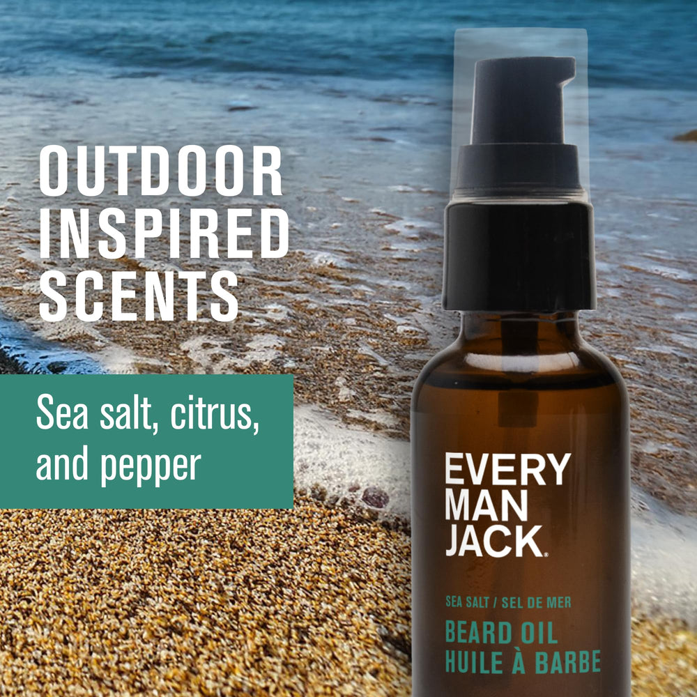 Every Man Jack Barba suave y brillo natural gracias a aceites