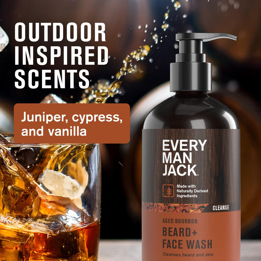Every Man Jack beard oil conditions and smooths flyaways for shine.