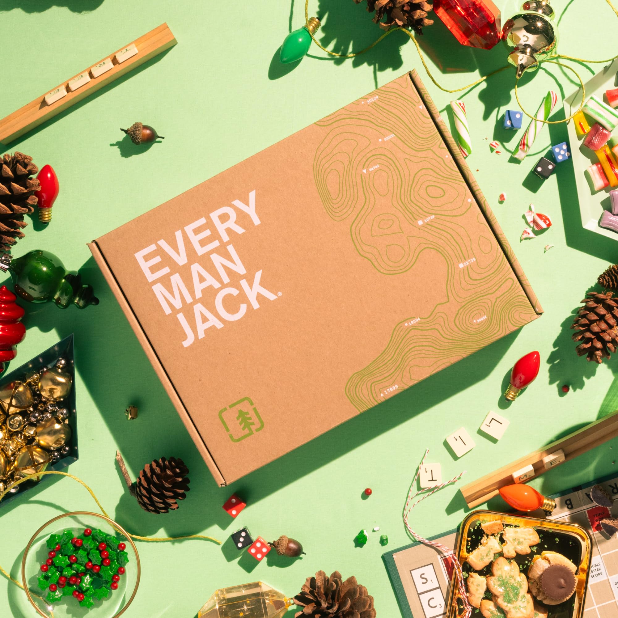 Emballage coffret Every Man Jack élégant et pratique.