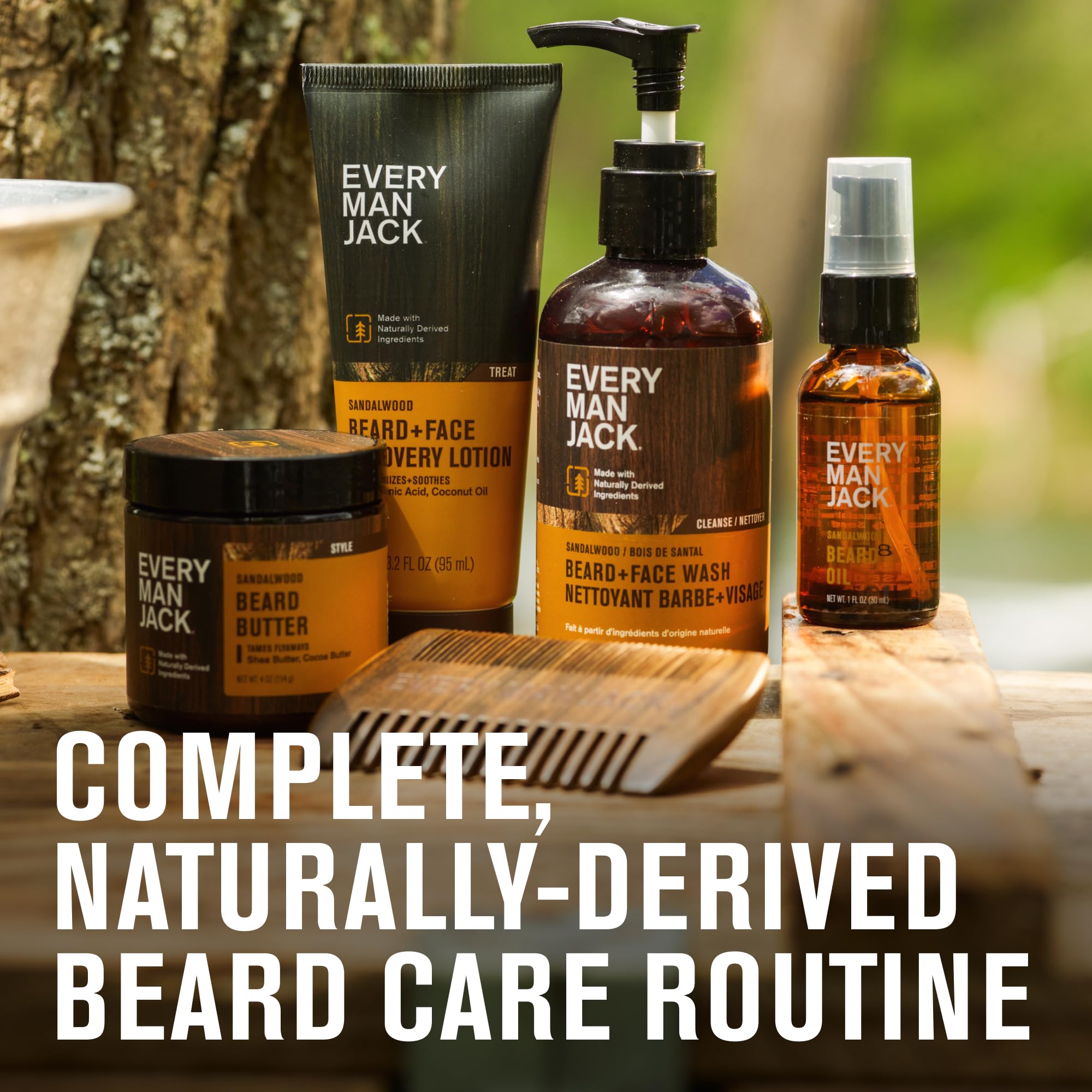 Every Man Jack jabón-barba-espuma: limpieza diaria suave