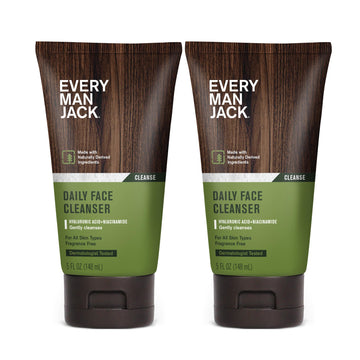 Every Man Jack limpiador de cara hidratante en botella para piel suave