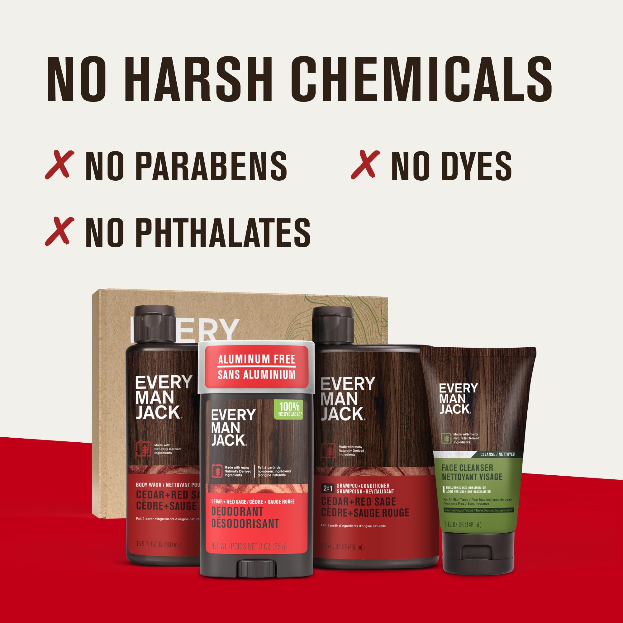 Every Man Jack limpiador facial energizante: limpia la piel y revitaliza al instante.