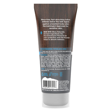 Every Man Jack ball deodorant lotion 24-hour protection visual indicating all-day confidence.