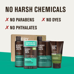 Every Man Jack Nettoyant visage énergisant, peau purifiée.