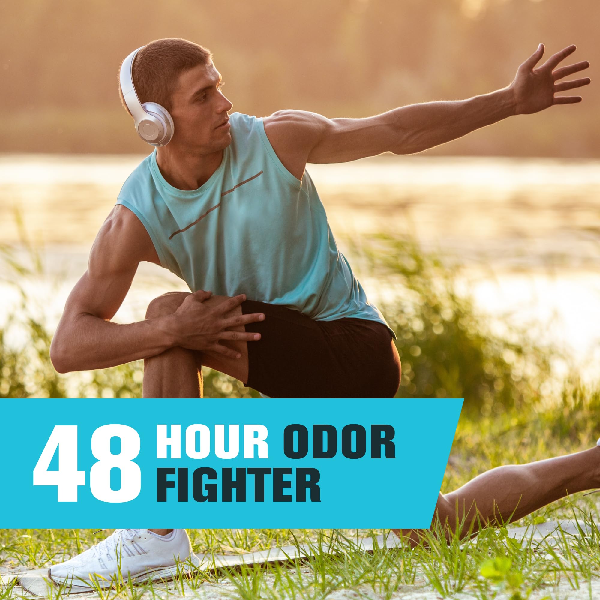 Postbiotics component of Every Man Jack Pro Deodorant promotes skin-friendly balance