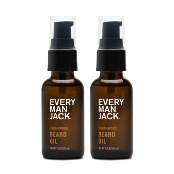 Paquete de dos botellas para cuidado continuo de la barba.