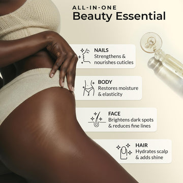 Everyday Beauty Aceite E Orgánico Cicatrices postoperatorias, ayuda a suavizar la textura.