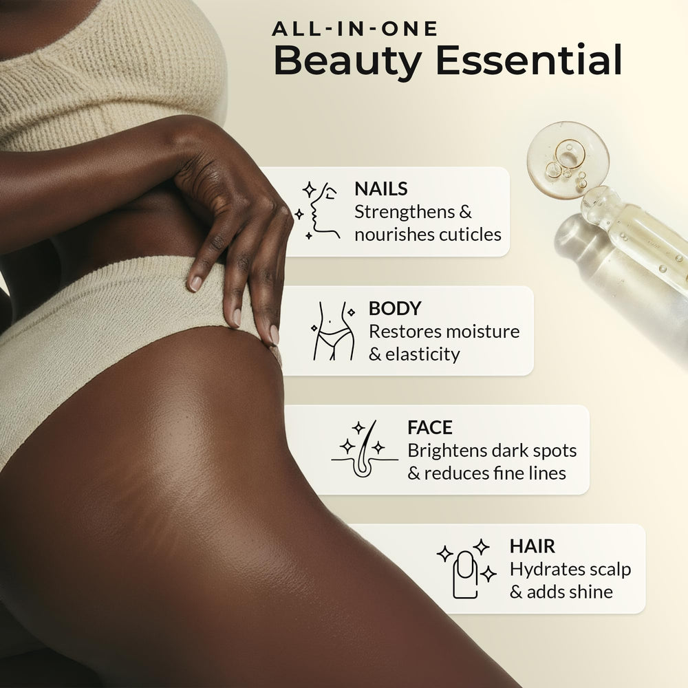 Everyday Beauty Aceite E Orgánico Cicatrices postoperatorias, ayuda a suavizar la textura.