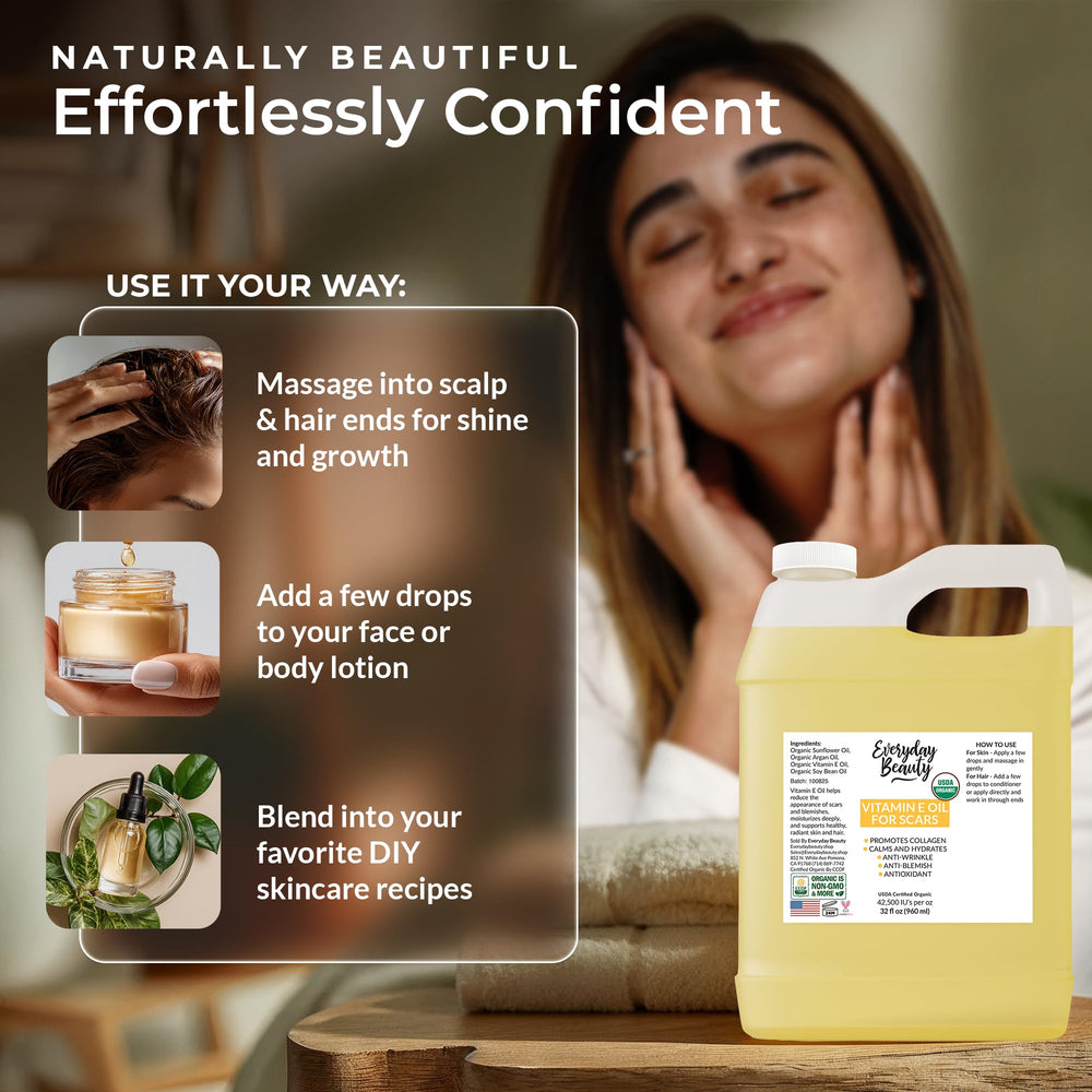 Everyday Beauty Cuidado diario de piel, uñas y cabello con este aceite.