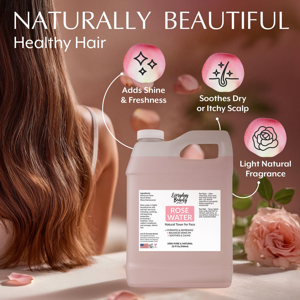 Tonique naturel Everyday Beauty resserre les pores et améliore la texture.