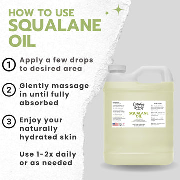 Everyday Beauty Squalane: uso en cabello para brillo y suavidad.