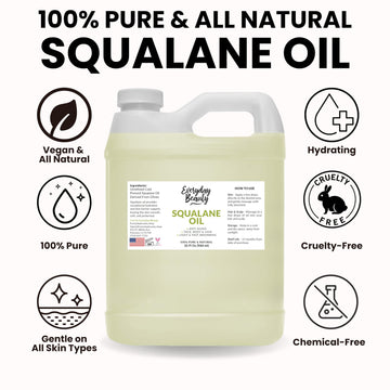 Everyday Beauty Squalane: aplicación suave en piel para hidratación diaria.