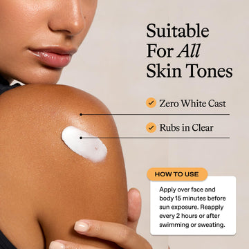 Fabricado en Australia, seguridad y rendimiento con Oh My Bod SPF50.