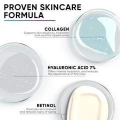 Crema de cuello EVERYOUTH con colágeno, mejora la firmeza y el contorno.