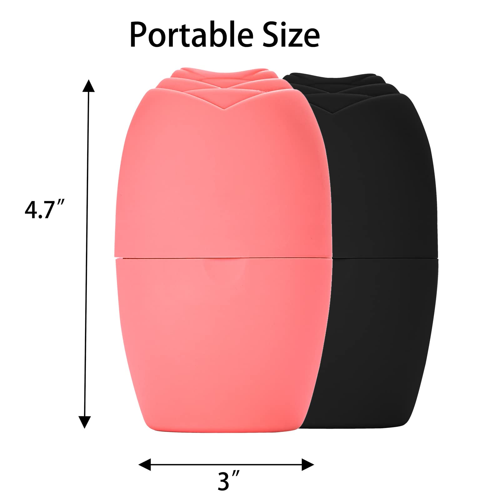 Paquete de dos rodillos de hielo Evmliy ideal para rutinas en casa.