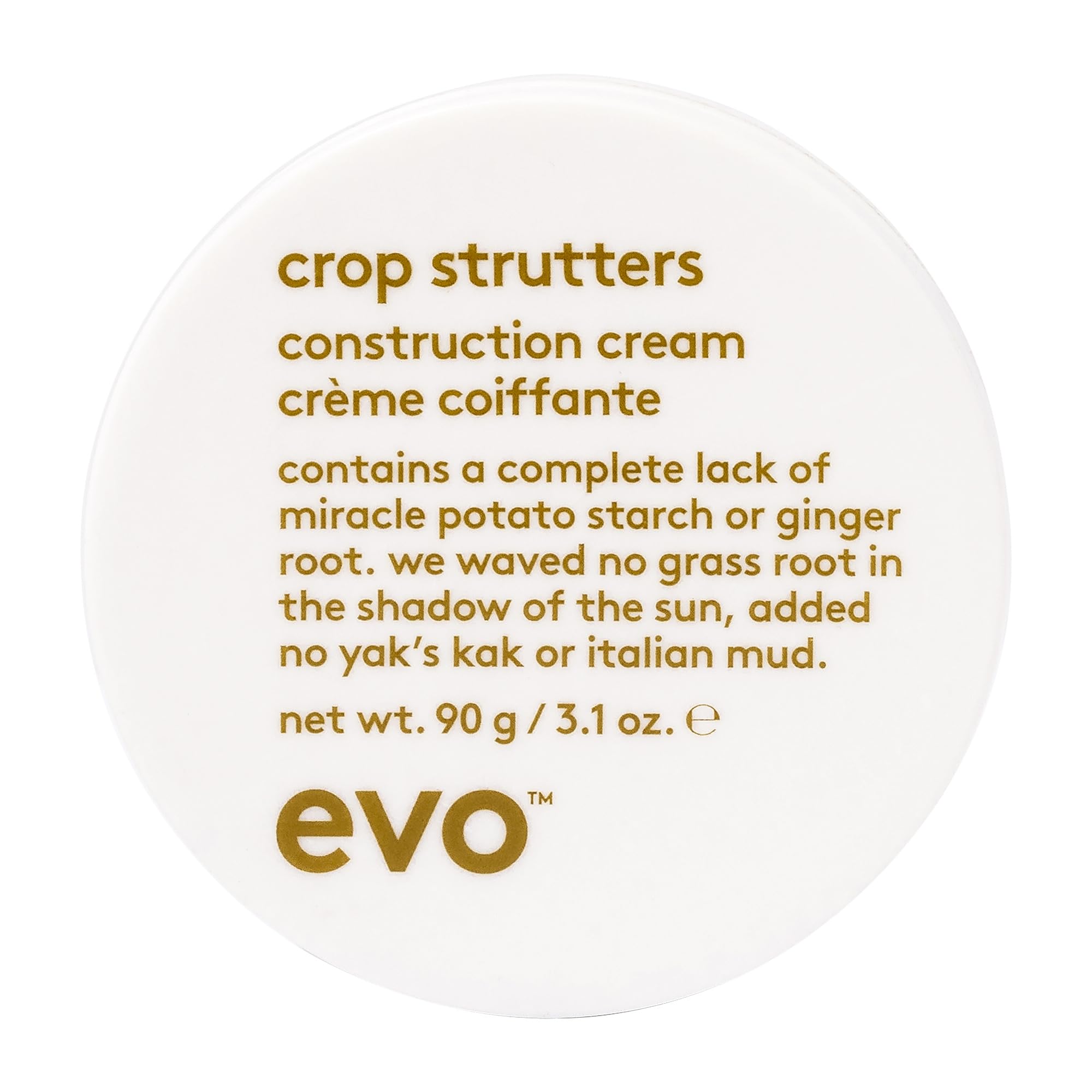 EVO Crop Strutters crema para definicion y control del estilo.
