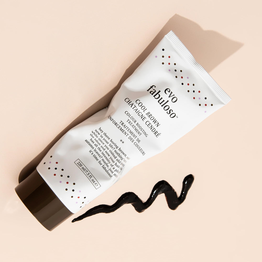 EVO Fabuloso application rapide chez soi – routine express cheveux colorés.