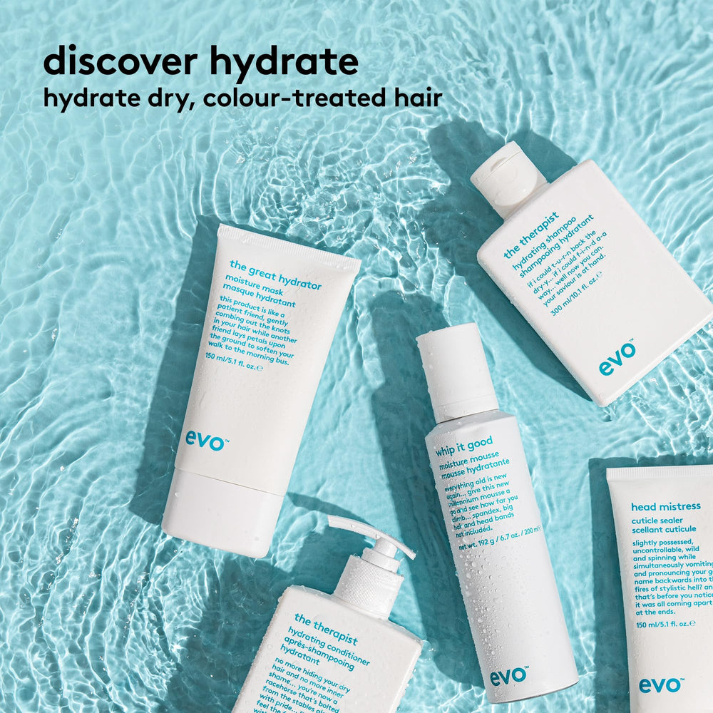 EVO Le Thérapeute Shampoing Hydratant – routine hydratante pour cheveux sensibles