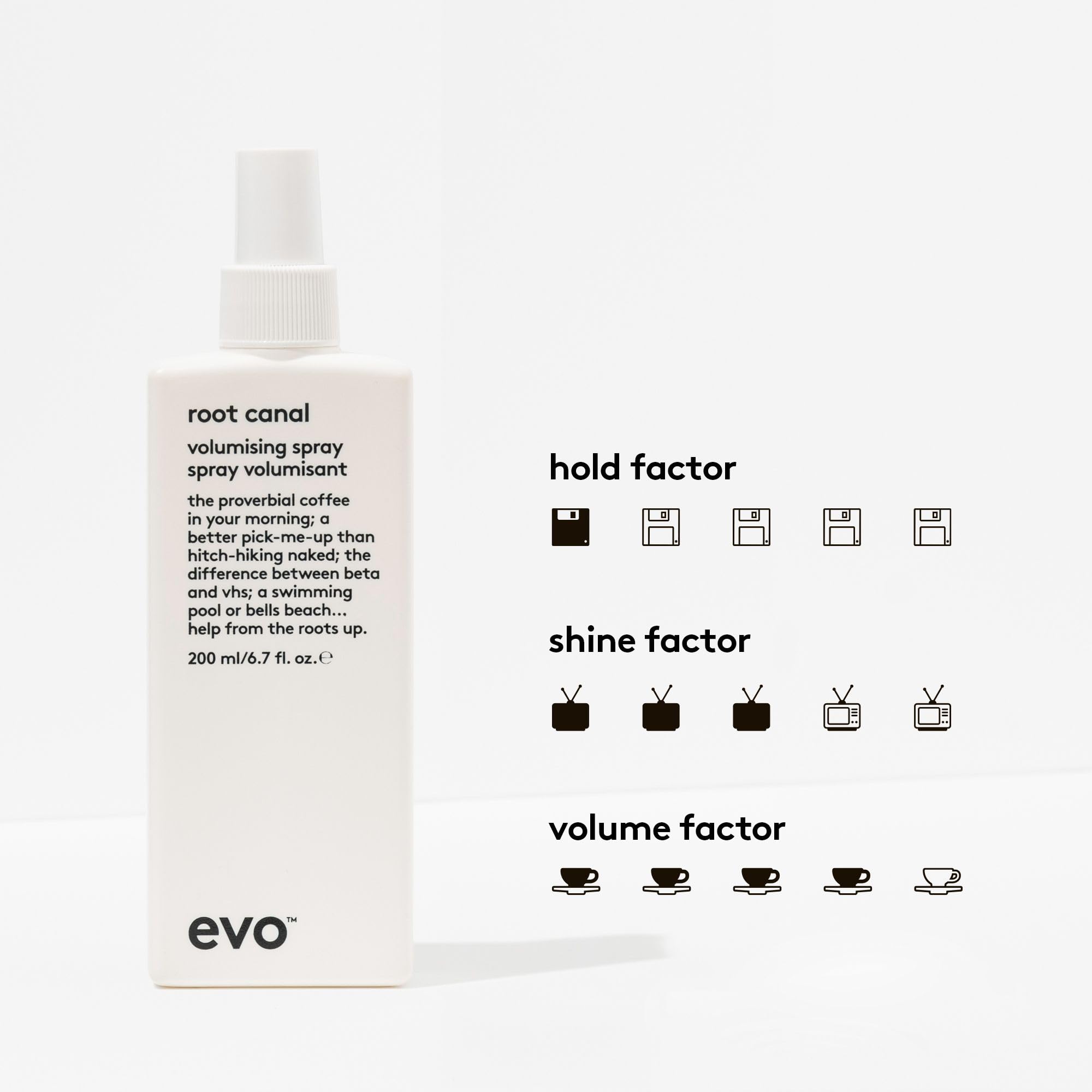 EVO Root Canal : texture homogène sur cheveux fins