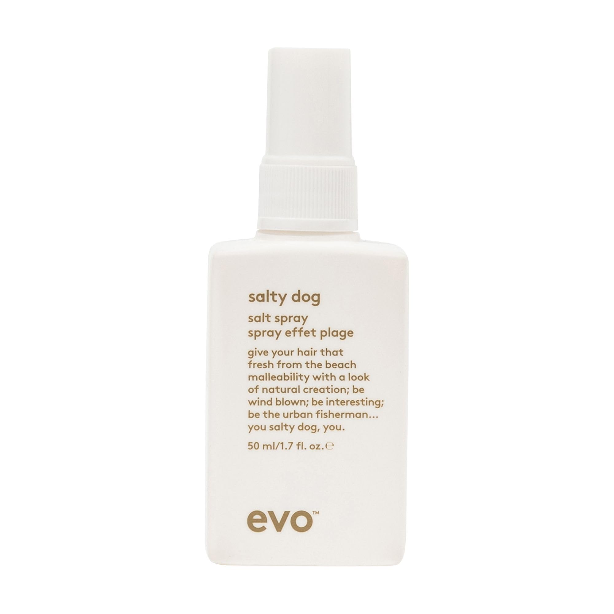 EVO Salty Dog aerosol texturizante para textura playa y mate.