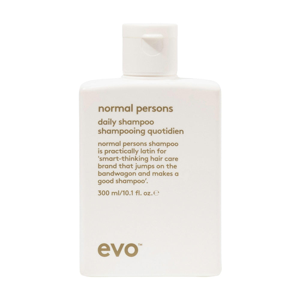 Shampooing EVO Quotidien, la bouteille facilite l'application et le nettoyage en profondeur.