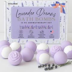EvolutionUSA Sueños de Lavanda: empaque elegante para regalo relajante
