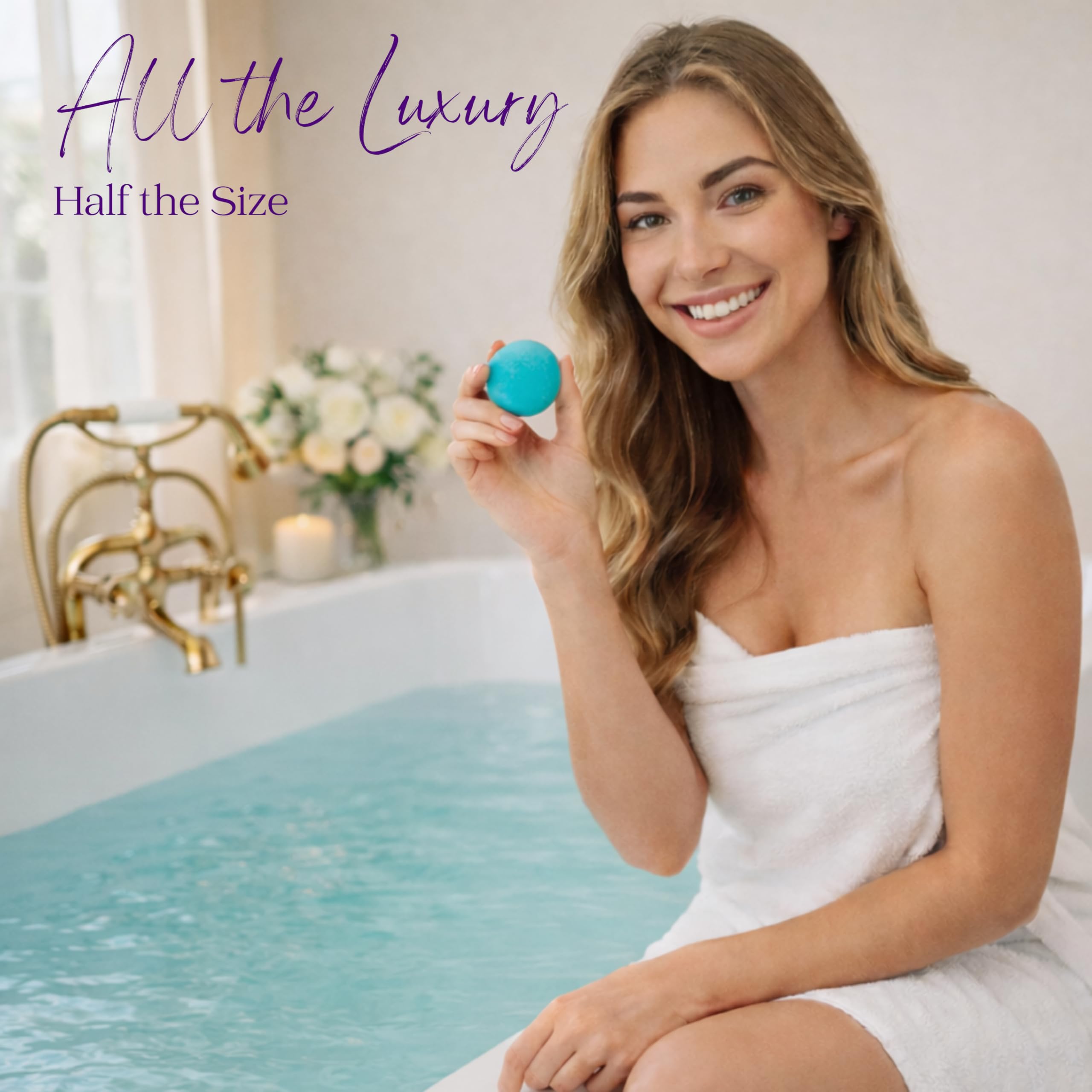 EvolutionUSA Refresh bombas de baño para mujeres, regalo elegante y presentación cuidada.