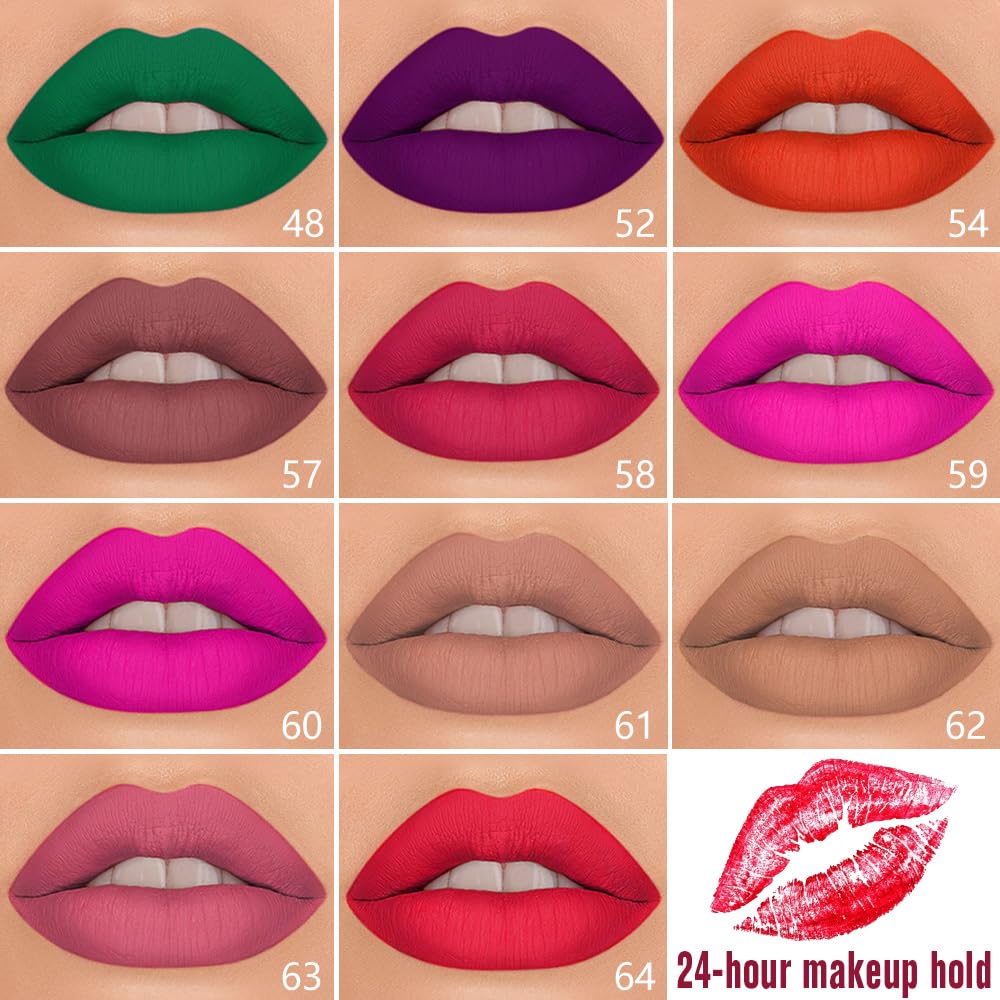 evpct acabado mate 24 h en labios para un look duradero.