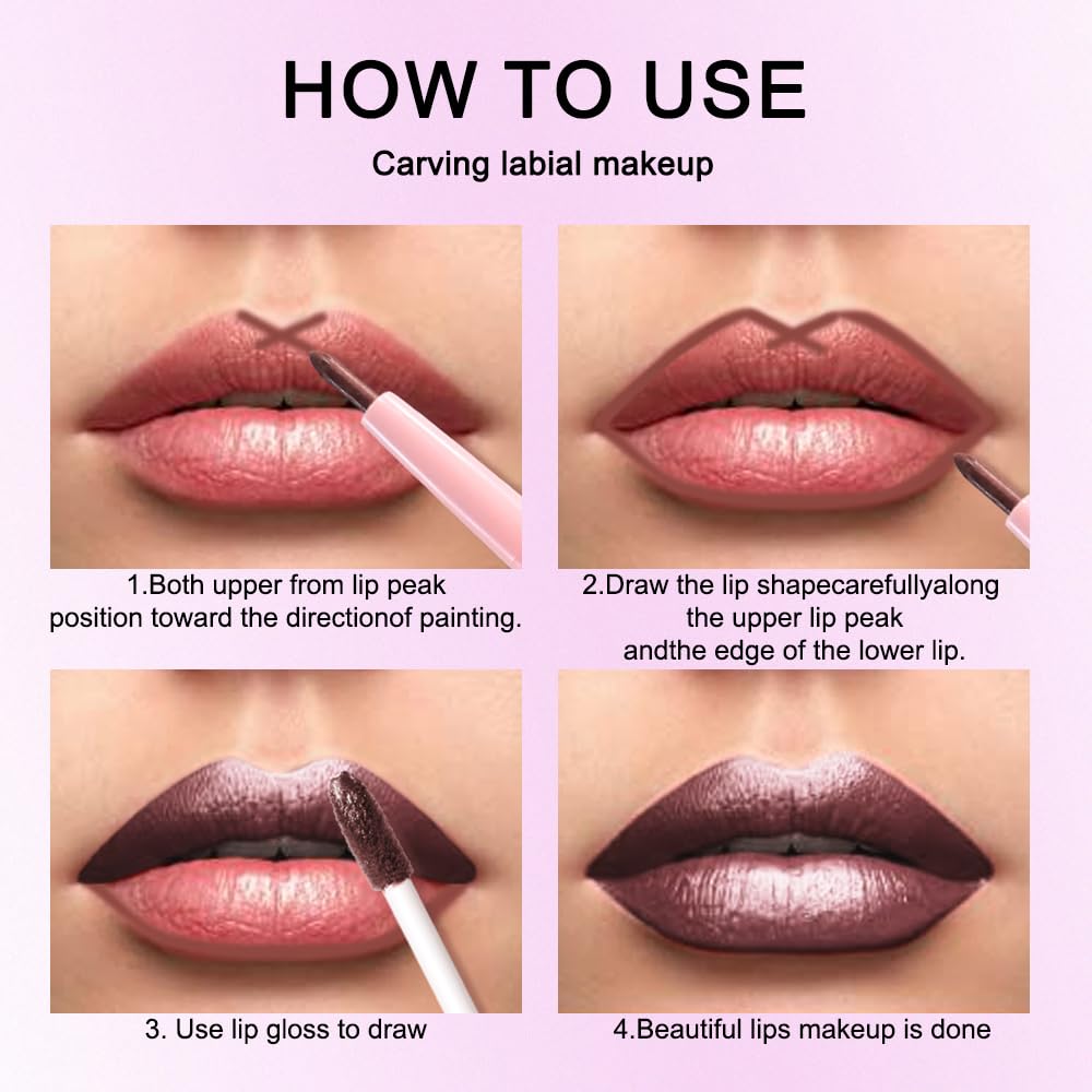 evpct brillo labial destellos metálicos chocolate aporta brillo intenso