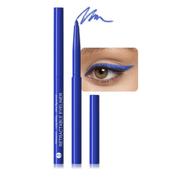 evpct delineador azul royal en caja, presentación elegante para empezar.