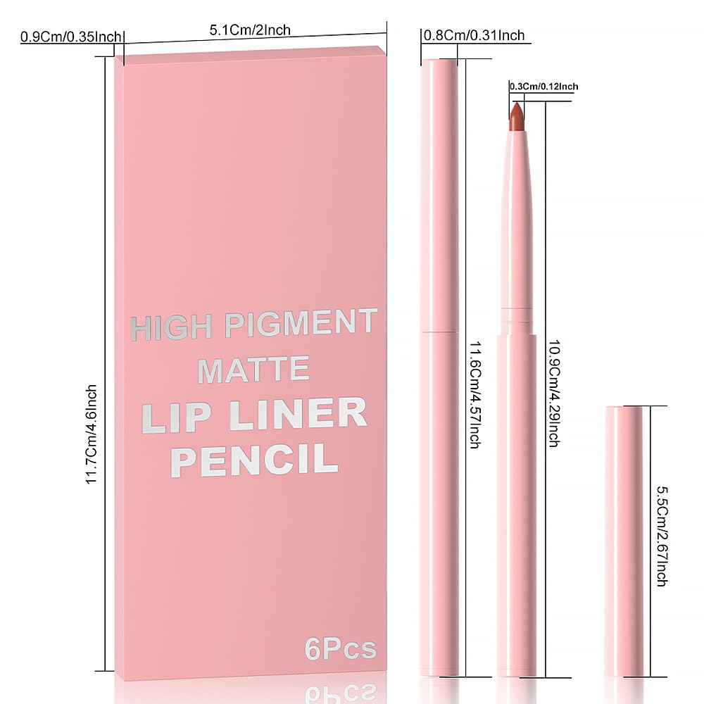 evpct delineador labial, definición fácil para labios con acabado mate