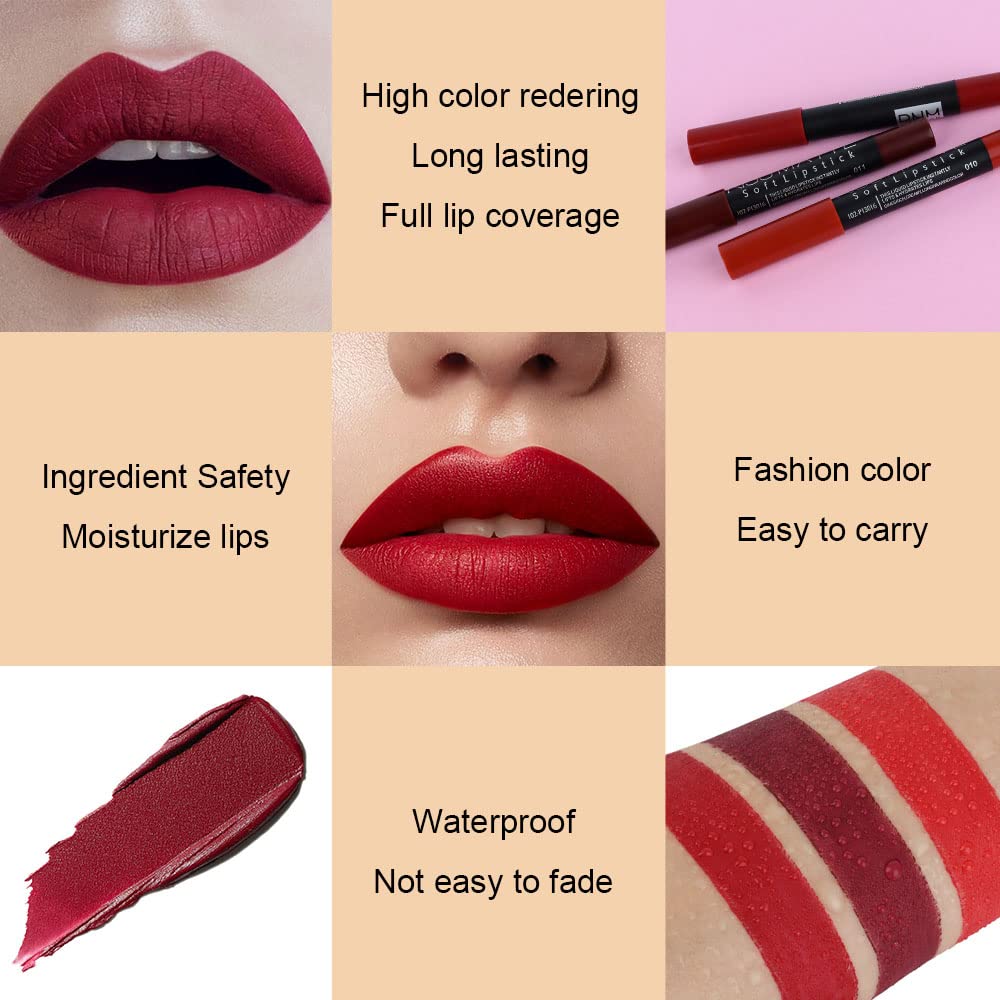 evpct delineadores para labios, tonos versátiles para oficina y salidas.