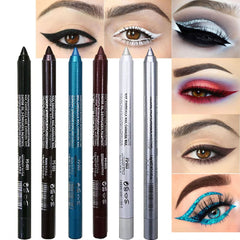 evpct set de 6 delineadores de ojos: colores variados para estilos diarios