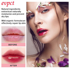 labial evpct en empaque regalo, conjunto con brillo ligero.