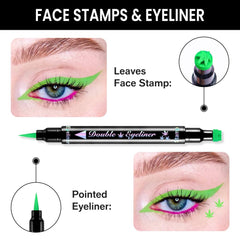 evpct Flower Stamp adds purple detail for playful eye accents.