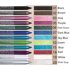 evpct glitter and matte eyeliner closeup reveals bold color payoff