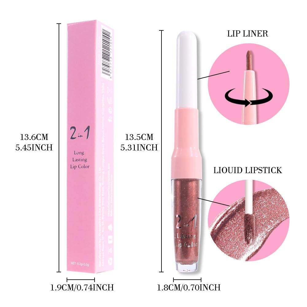 evpct kit labios 2 en 1 con 21 tonos para cualquier ocasión