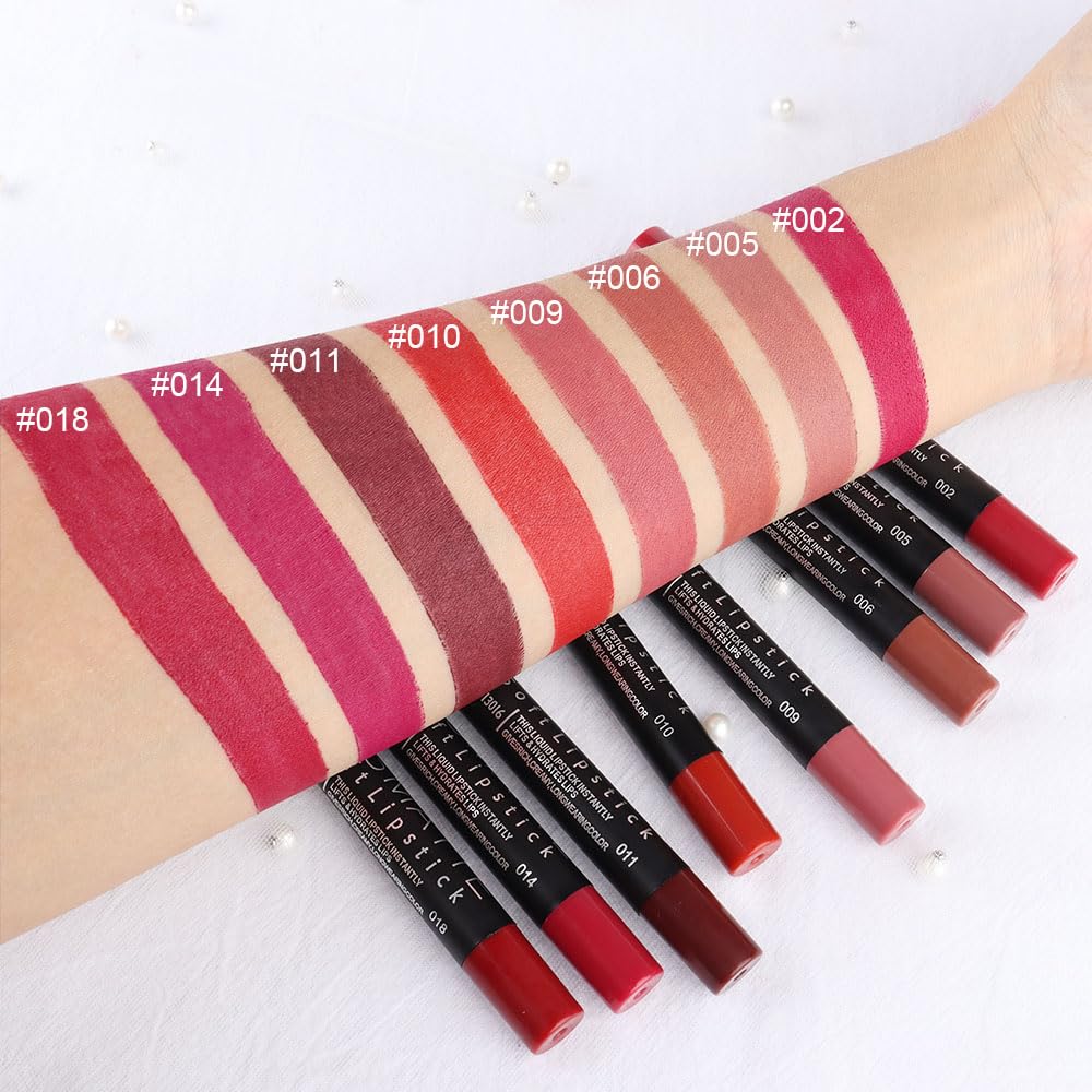 evpct labial-mate marron oscuro, color profundo para momentos nocturnos.