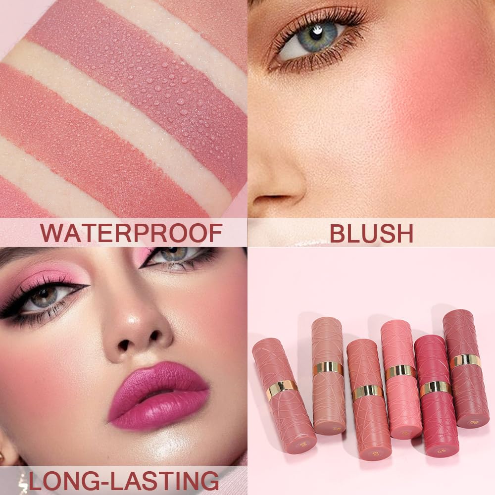 evpct labial mate set tono púrpura, acabado duradero para ocasiones